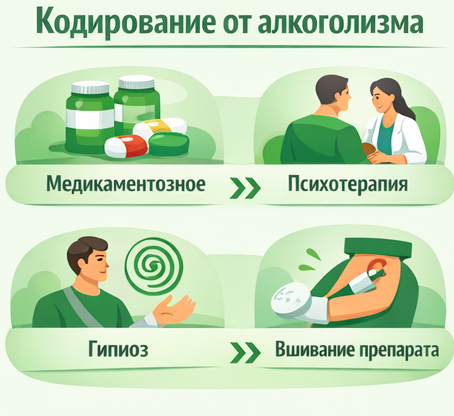 кодирование от алкоголизма в Ивантеевке Санати